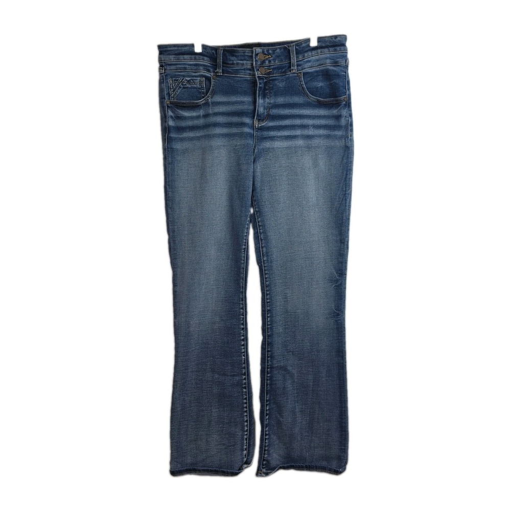 Buckle Black Jeans Fit No. 53 Bootcut Women's Size 32x32 Med. Blue Wash